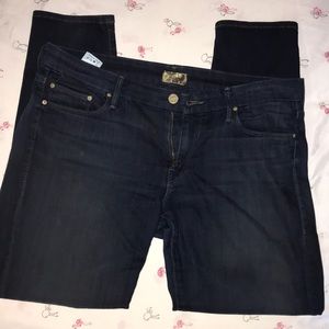 Mother looker crop jeans